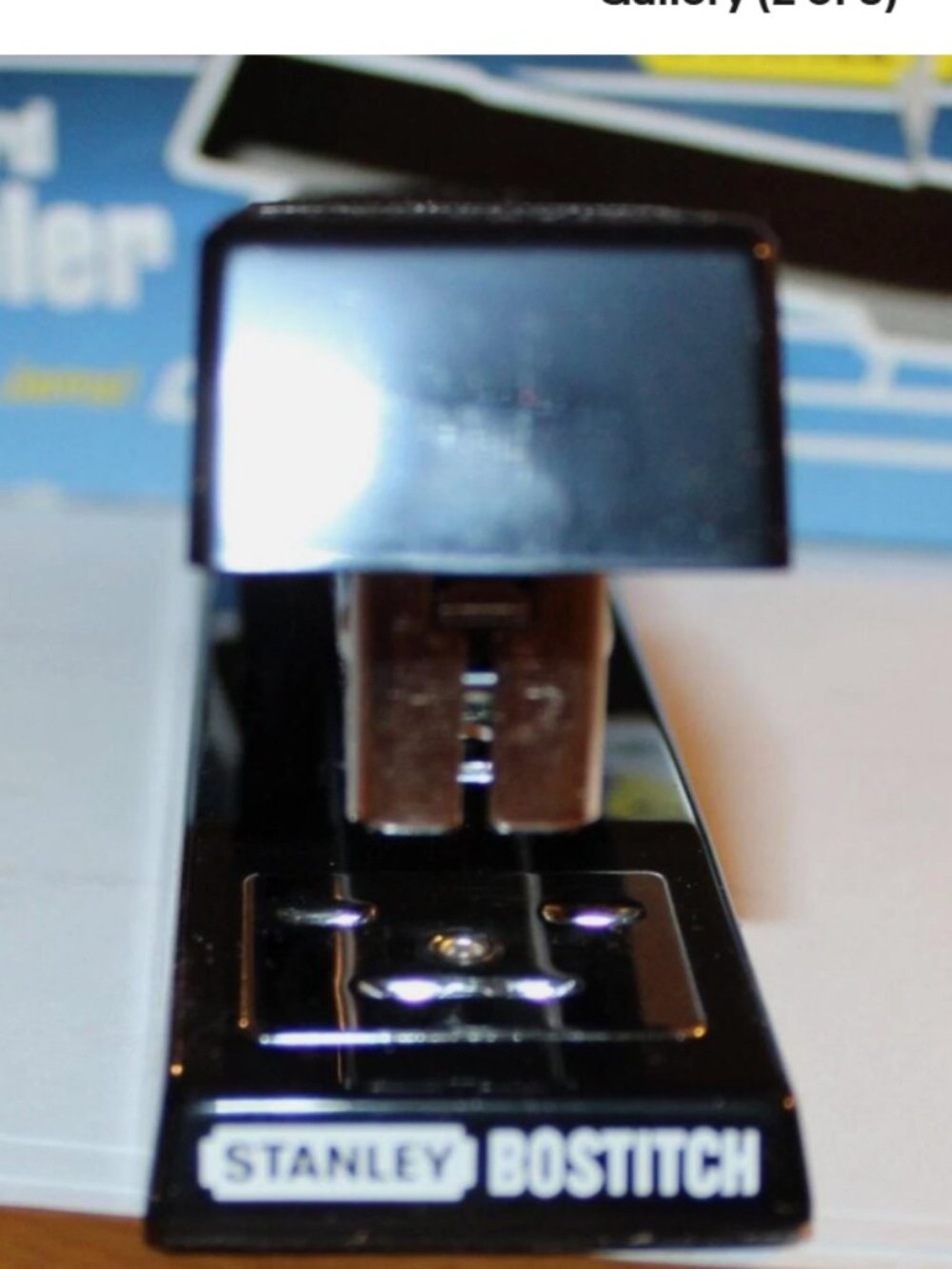 Stanley Bostitch Standard Stapler Black Plastic B660 New in Box
